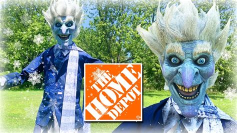 Home Depot Jack Frost Early Unboxing Setup Demo Home Depot Holiday