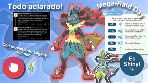 Update Guia Definitiva Como Vencer A Mega Lucario Raid Day Imperdible