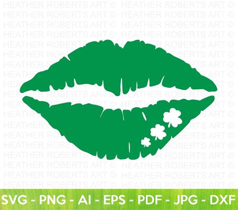 St Patricks Lips Svg St Patricks Day Svg St Patricks Day Shirt