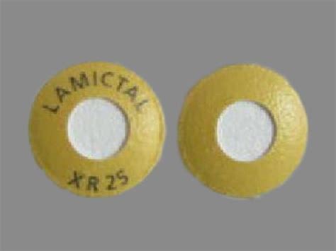 Lamictal 25 Pill White Six Sided Pill Identifier