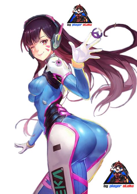 Overwatch Sexy D Va Hd Render By Playerotaku On Deviantart