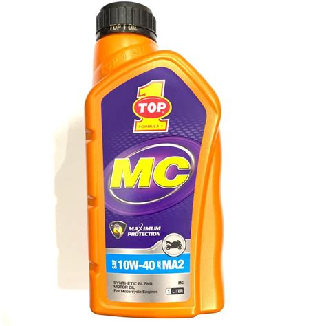 Jual OLI MOTOR SPORT 10W40 TOP1 TOP 1 SYNTHETIC BLEND MC SAE 10W40