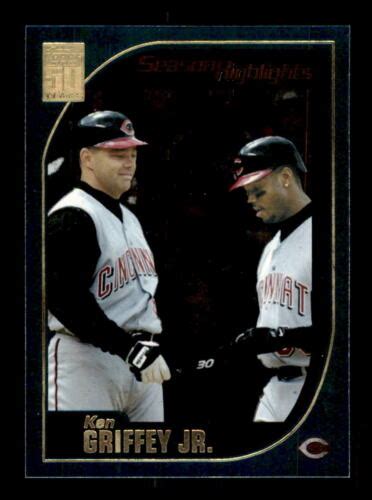 Baseball Topps Ken Griffey Jr Cincinnati Reds Sh Ebay