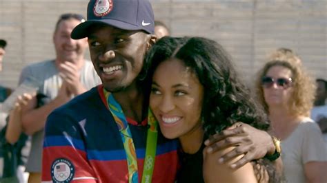 Will Claye's fiancée on his proposal: He said all the right things ...