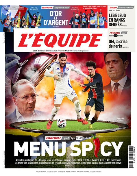 Revue De Presse Psg Ol Nak Vs Textor Dou Collectif