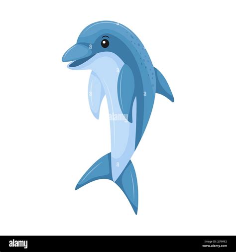 Dolphin Jumping In Sunset Clipart