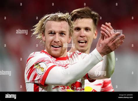 Leipzig Deutschland 20 April 2022 Fußball DFB Pokal RB Leipzig