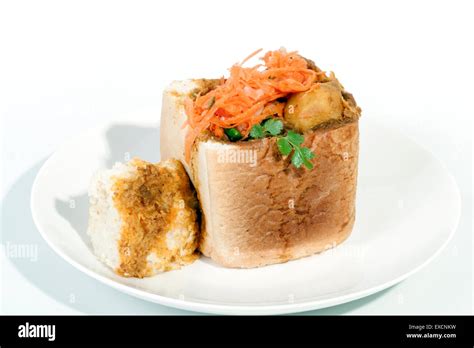 Bunny chow south africa hi-res stock photography and images - Alamy