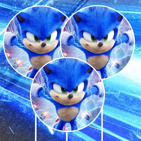 Daisy Celebrates Sonic Birthday Party Printable Files