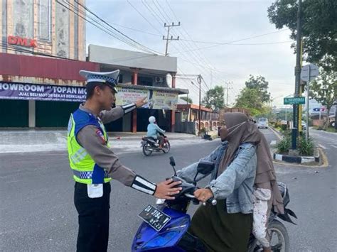 Sebanyak Pelanggar Terjaring Operasi Keselamatan Jaya