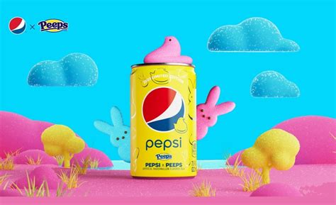 Pepsi Peeps Unveil Limited Edition Marshmallow Cola Snack Food