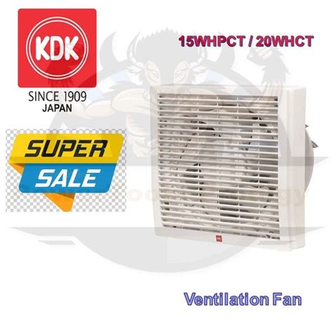 KDK 15WHPCT 20WHCT WINDOW MOUNTED VENTILATION FAN Lazada Singapore