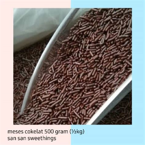 Jual Meses coklat cokelat topping 500 gram ½kg Shopee Indonesia