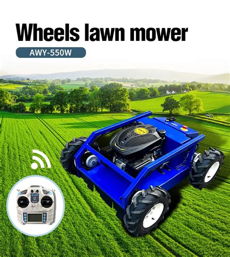 Zero Turn Crawler Smart Lawn Mower Compact Portable Automatic Cruise Robot Lawn Mower Suitable