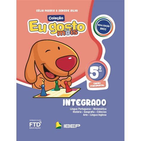 Livro Eu Gosto Mais Integrado 5º Ano Bncc Submarino