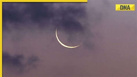 Eid Ul Fitr Moon Sighting Live Updates Crescent Sighted In India