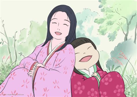 Kaguya And Menowarawa The Tale Of Princess Kaguya Fan Art