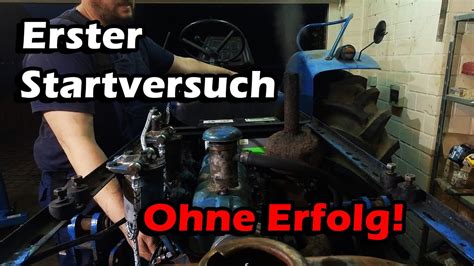 Erster Startversuch Ohne Erfolg Hanomag Brillant 600 Ste Te YouTube