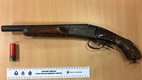 Nt Police Arrest Man Who Fled On Foot With Sawn Off Shotgun