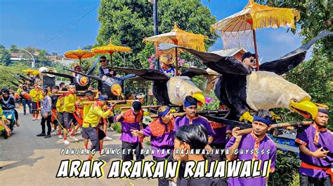 Banyak Banget Rajawalinya Guys Arak Arakan Di Jalan Cipulus Seni