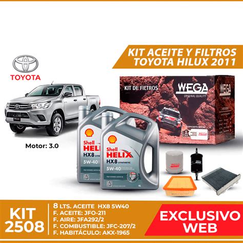 M S Africano Caldera Aceite Motor Toyota Hilux Productos Quimicos