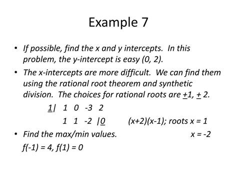 Ppt Relative Extrema Graphing Polynomials Powerpoint Presentation