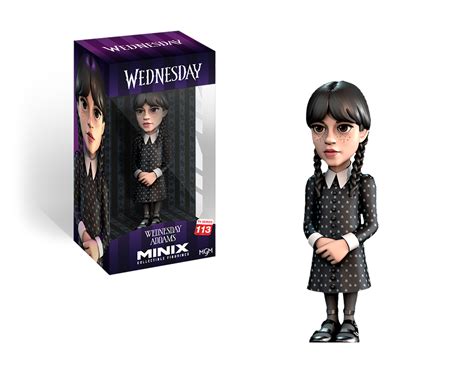 Bems Mercredi Mercredi Addams Figurine Minix Cm