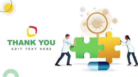 Thank You Slide For Biotech Ppt Template Slidemodel