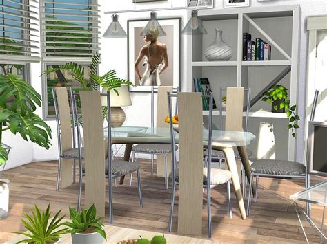 Modern Living Room – CC Needed By Flubs79 Sims 4 CC Download