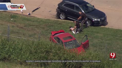 High Speed Pursuit On Sb I Ends In Norman Suspect In Custody