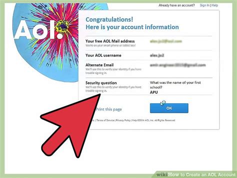 How To Create An Aol Account With Pictures Wikihow