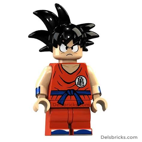 Goku Dragon Ball Z Lego Minifigures Custom Anime Toys – DelsBricks Minifigures