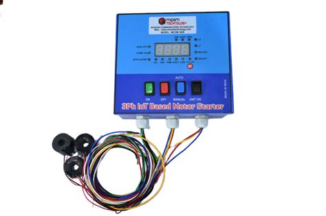 Three Phase Mcomdol Gsm Based Pump Controller For Motor Control At Rs