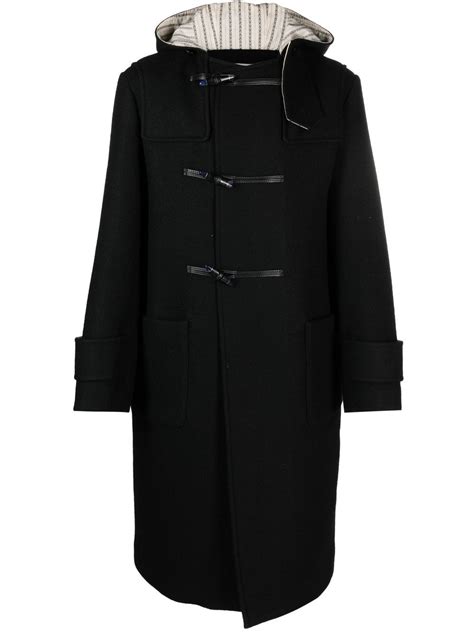 Wales Bonner Eternity Hooded Duffle Coat Farfetch