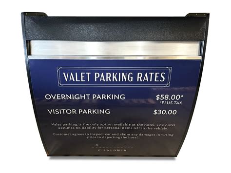 valet podium gallery  valet spot