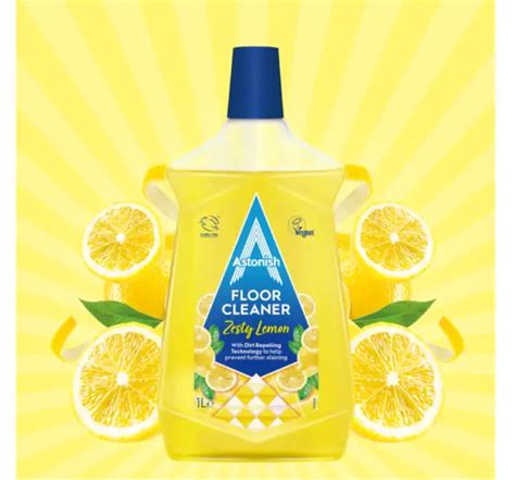 Astonish Floor Cleaner Zesty Lemon 1L Hera Foodservice