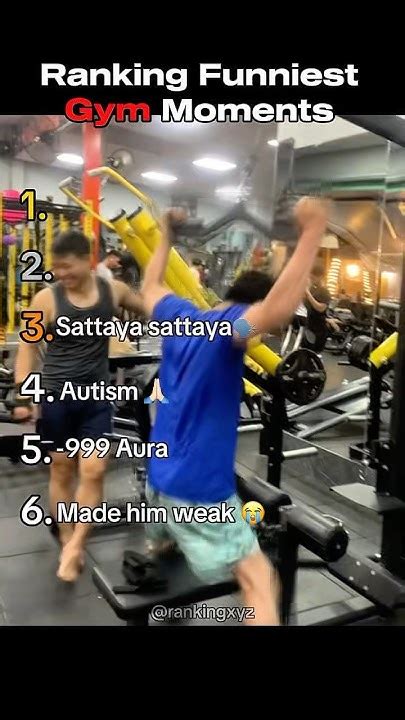 Funniest Gym Moments Ranking - YouTube