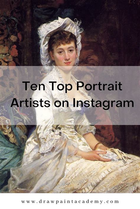 Ten Top Portrait Artists on Instagram - Draw Paint Academy