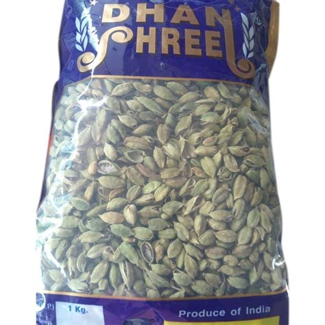 Variety Of Cardamom Bold Dhan Shree Indian Green Cardamom Kg