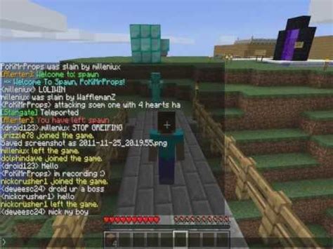 Minecraft Griefing Part 1 With Grief Craft YouTube