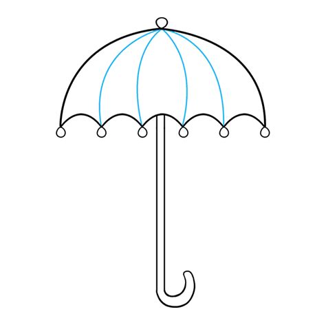 How To Draw Umbrella Really Easy Drawing Tutorial