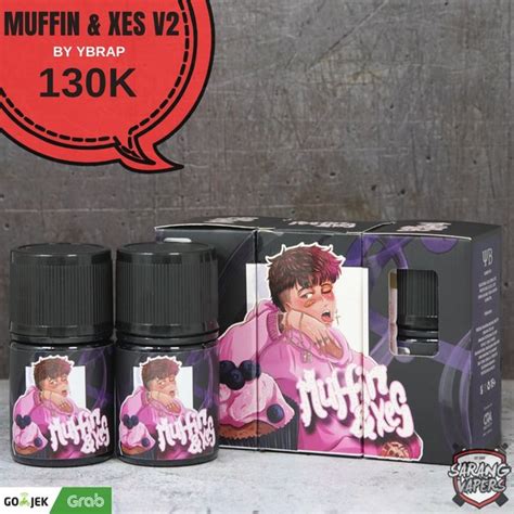 Jual MUFFIN AND XES V2 BLUEBERRY 60ML BY YBRAP Di Lapak DIY Diagnostics