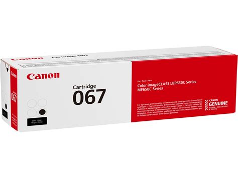 Specification Sheet Buy Online Cncacrg067bk Canon 067 Black Laser