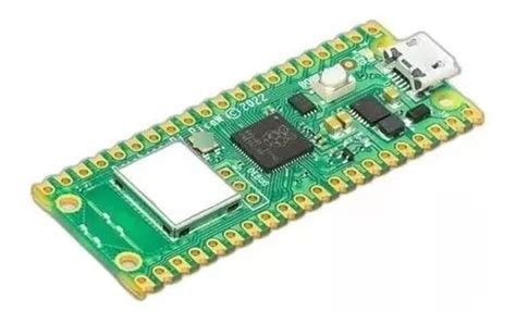 Raspberry Pi Pico W Con Los Pines Soldados Mercadolibre