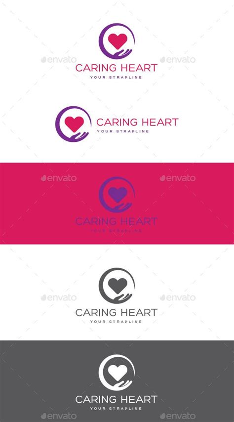 Caring Heart Logo | Heart logo, Logo templates, Medical logo