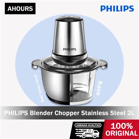 Jual Philips Penggiling Blender Chopper Penggiling Daging Listrik 400W