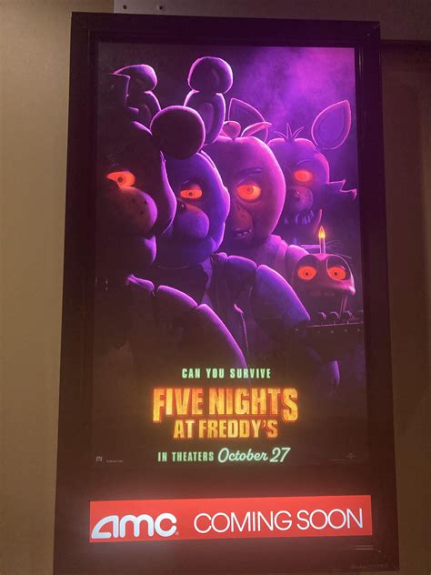 FNAF Movie Poster! : r/ThunderPlushFilms