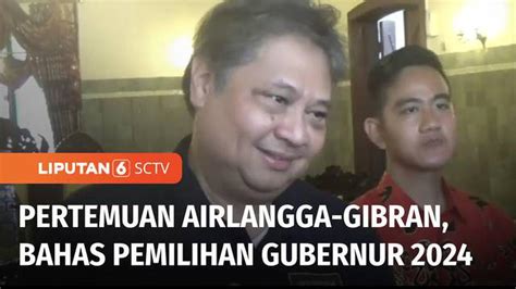 VIDEO Airlangga Hartarto Penuhi Undangan Gibran Rakabuming Raka Bahas