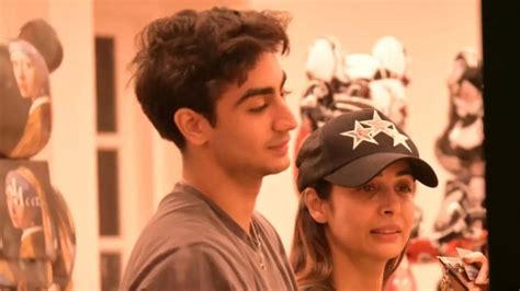 Exclusive Malaika Arora Son Arhaan Khan Go For Shopping In City See