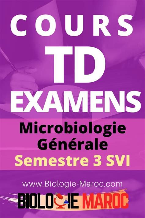 T L Charger Le Cours Td Examens Corrig S De Microbiologie G N Rale